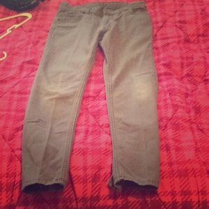 Gray jeans